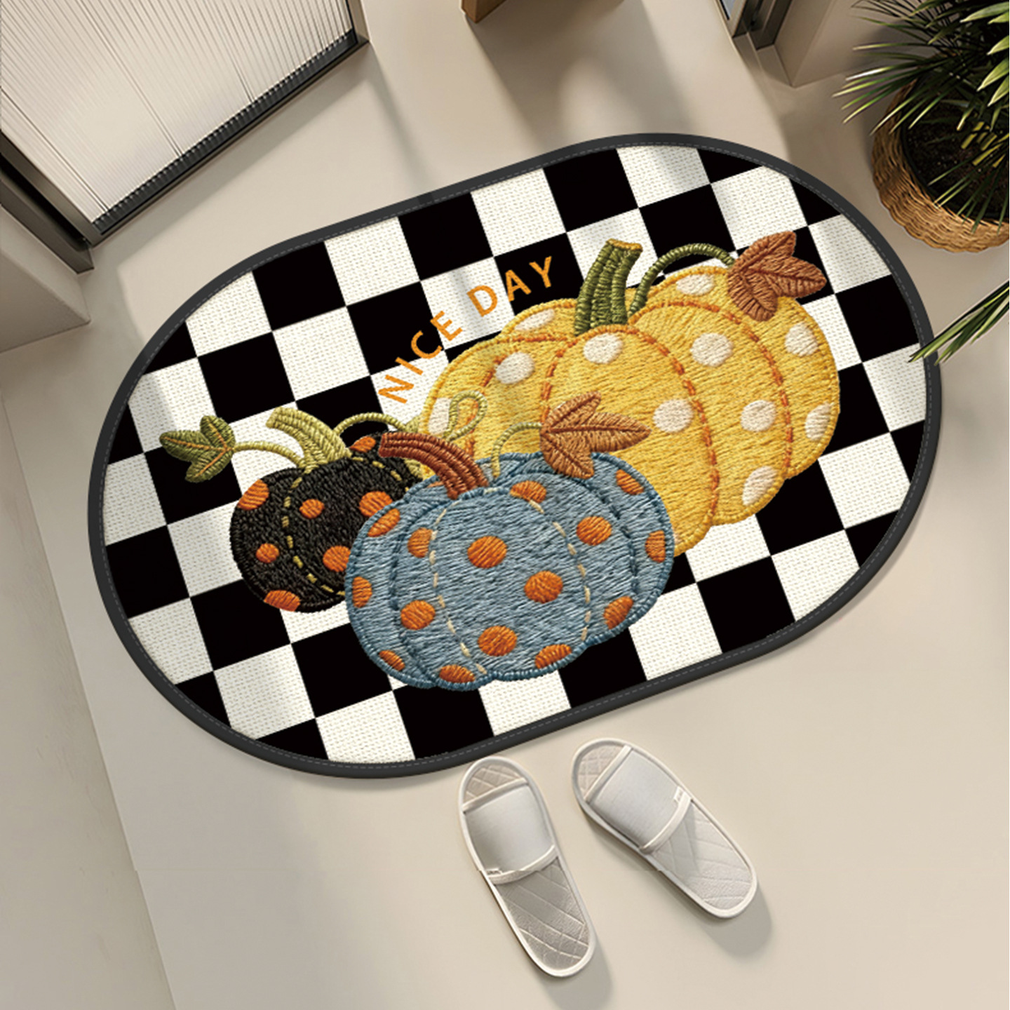 Speckled Pumpkin - Oval