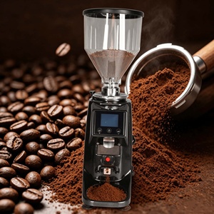 Moulin à café électrique portable professionnel haut de gamme 600W avec meules en acier - Product Image 1