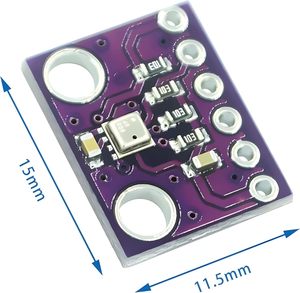 Высокоточный модуль высотомера BME280 3,3 В датчик температуры и влажности с электронными компонентами GY-BME280-3.3 - Product Image 3