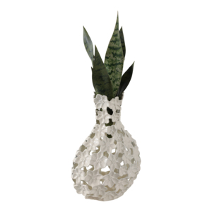 Vaso per Fiori in Metallo Traforato Decorativo per Soggiorno, Camera da Letto, Ufficio, Arredamento Casa - Product Image 2