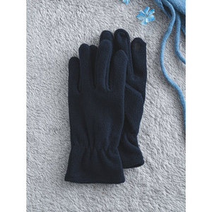 Guanti termici all'aperto di colore solido con l'estremità stretta del polso comodo ed elegante - Product Image 1