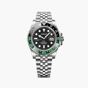 Nh35 Seiko cơ khí tự động phong trào GMT xem tính năng phát sáng sửa đổi Diver Quay số đường kính 40mm thép không gỉ - Product Image 1