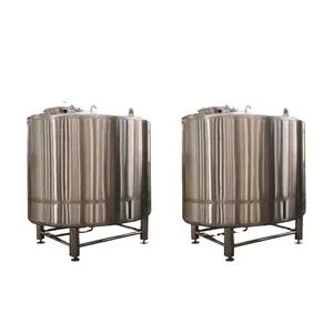 200l-2000l stainless steel ice glycol water tank Ice water tank of brewery system for sale