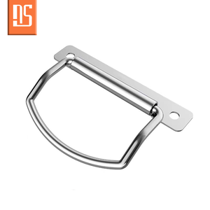 <span class=keywords><strong>Poignée</strong></span> de <span class=keywords><strong>volet</strong></span> roulant en fer galvanisé robuste et durable, bouton de porte roulante universel, quincaillerie de porte de garage en gros - Product Image 1