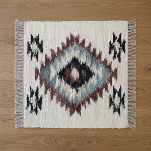Tapis fins en coton et laine tissés à la main, modernes, antidérapants, faits à la main - Product Image 3