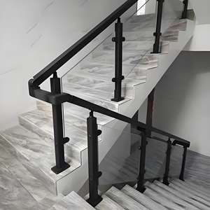 Los pasamanos de escape de incendios de acero inoxidable se utilizan para barandillas de acero de zinc en edificios residenciales, hospitales y centros comerciales - Product Image 3