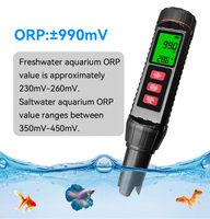 2025 Industrial 7 en 1 Analizador de agua Pen TDS/EC/PH/ORP/S.G/SALT/TEMP Medidor de calidad del agua
