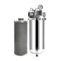 PinShang PLC 304 316 filtre de tuyau avant en acier inoxydable purificateur d'eau industriel à haute température et haute pression à grand débit