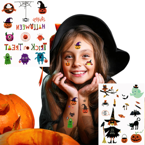 Tatuaje <span class=keywords><strong>de</strong></span> Maquillaje <span class=keywords><strong>de</strong></span> Halloween <span class=keywords><strong>de</strong></span> Alta Calidad, No Tóxico, Adhesivo Decorativo para Niños, <span class=keywords><strong>Precio</strong></span> <span class=keywords><strong>de</strong></span> Fábrica, Aplicación Temporal <span class=keywords><strong>en</strong></span> <span class=keywords><strong>el</strong></span> Rostro, Papel Seguro - Product Image 6