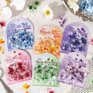 40 Hojas/paquete de Pegatinas Impermeables con Diseño de Nubes Florecientes, Pegatinas y Calcomanías para Planificador, Pegatinas para Niños, Suministros para Planificador de PET - Product Image 2