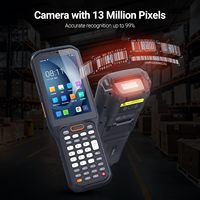 Lecteur de codes-barres 2D portable 4G Wi-Fi 6 avec poignée NFC, PDA robuste IP68 pour l'inventaire d'entrepôt, système d'exploitation Palm Stock Intel