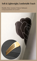 Tapis de séchage pour tasses à café imprimé, absorbant, antidérapant, résistant à la chaleur, protection de comptoir de cuisine, tapis de drainage pour bar à café