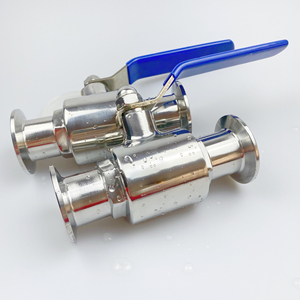 <span class=keywords><strong>Carans</strong></span> TKFM Mandrin à pince en acier inoxydable 304 Classe de santé Chargement rapide Valve à bille sanitaire 3/4" - Product Image 4