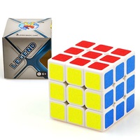 Cube Magique Publicitaire Personnalisé avec Logo 3x3, Cube Casse-Tête de Vitesse 3x3x3 Marquage Promotionnel