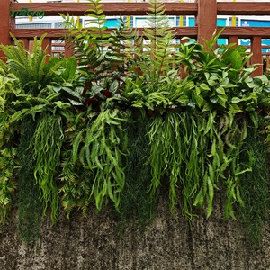 Treo tường trang trí nhà máy trong nhà ngoài trời treo tường nhà máy nhân tạo Trần treo cây dây leo - Product Image 4