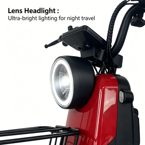Bicicleta Eléctrica con Neumático de Vacío de 14 Pulgadas, Motor Silencioso de 350W, Suspensión Hidráulica Doble y Batería de Plomo-Ácido - Product Image 3
