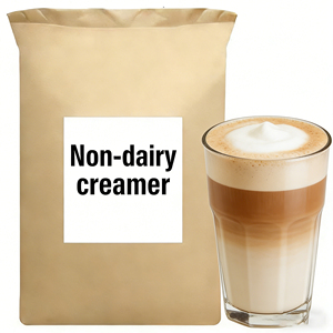 Crème non laitière à granulométrie fine, dissolution instantanée, café froid, durée de conservation de 12 mois, poudre de boisson instantanée 25 kg - Product Image 1