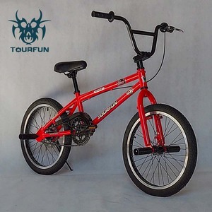 Tourfun BMX 20 Inch Aluminum Alloy <b>Frame</b> Rigid Disc Brake Freestyle Stunt <b>Bike</b> Comfort Saddle 90kg Load Capacity - Product Image 2
