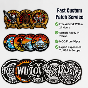 Patch con Logo del Designer, Ricamo da Cucire o Applicare con Ferro da Stiro, Adesivi Ricamati Personalizzati per Abbigliamento di Marca - Product Image 2