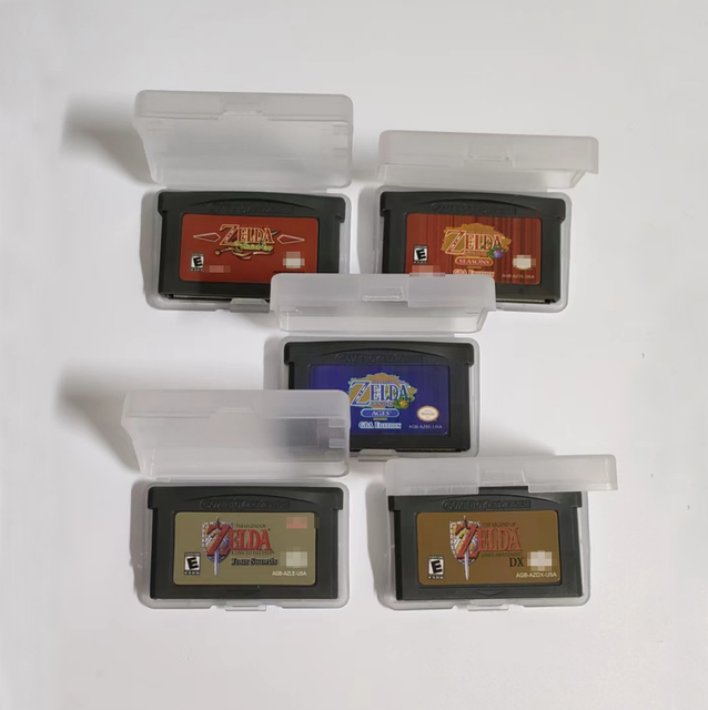 The Legend of Zelda a Link to the Past & Four Swords Game Cartridge Card for for GBA for GameBoy Advance SP Games