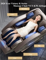 2024 nouveau 8D Zero Gravity Full Body spa piste électrique AI Smart Heat canapé chaise de massage de luxe