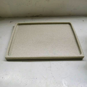 Style américain Texture de marbre Bijoux Rectangle Plateaux de rangement en vrac Logo personnalisé Réutilisable Résine Vanité Salle de bain Salon Plateau - Product Image 4