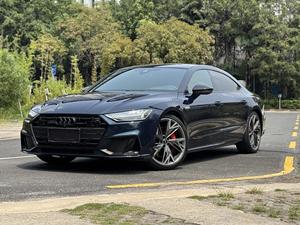 <span class=keywords><strong>Audi</strong></span> A7L 55TFSI <span class=keywords><strong>Quattro</strong></span> Euro VI 2022 de Segunda Mano, Lámparas LED Completas, 8 Bolsas de Aire, Suspensión Neumática ESP, Sedán Completo - Product Image 2