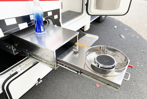 Placa de Cocina de Inducción Extraíble para Autocaravana, Fregadero de Acero Inoxidable, Combo de Cocina para Remolque de Viaje, Caravana, Autocaravana, Encendido por Pulso - Product Image 6