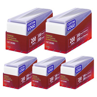 Protectores Rígidos Transparentes 3x4 con Bordes Anti-Rotura, Porta Tarjetas de Plástico de 35pt para Tarjetas Coleccionables Deportivas y TCG