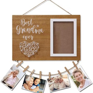 Cross-border wooden photo <b>frames</b>, family bedside table picture <b>frames</b>, ornaments, home decorations, <b>wall</b> albums, <b>wall</b> hangings - Product Image 2