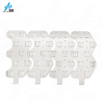 Bande de connexion pour pack de batteries haute puissance 18650, barre omnibus en cuivre décalée 5S5P, service de traitement de pliage de feuilles de soudure nickel-cuivre