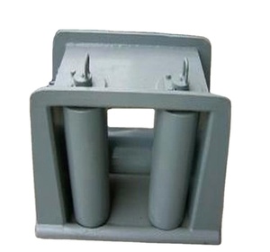 Steel Winch Roller Fairlead with Horizontal Roller for Ships - Product Image 1