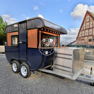 Carritos de Comida Móviles 2025, Remolque de Comida con Hielo para la Venta, Remolque de Comida Rápida para Hot Dogs - Product Image 3