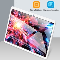 Tablette d'appel BDF S10 3G 10.1 pouces 4GB + 64GB Android 10 MTK8321 Octa Core Dual SIM Tablette d'appel BDF S10