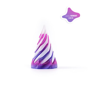 Nouveau jouet rotatif en spirale imprimé en 3D, outil anti-stress, sculpture pyramidale à traverser, cône en spirale, décoration d'intérieur - Product Image 6