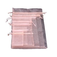 Op maat gemaakte multi-color transparante trekkoord mesh zakjes voor snoep, bruiloft, feestelijke geschenken, door fabrikant gemaakt