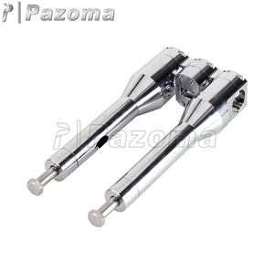 Abrazadera de montaje para manillar de 28mm, elevador de barra en T estilo Club, 6 "8" 10 "12" para Harley <span class=keywords><strong>Dyna</strong></span> Street Bob Softail Sportster Chopper <span class=keywords><strong>Moto</strong></span> - Product Image 5