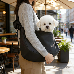 Fashion Pet <b>Carrier</b> Shoulder Bag, Handbag Style Travel <b>Sling</b> Bag for Small <b>Dogs</b> & Cats - Product Image 6