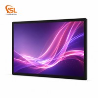 Monitor OEM Personalizado de 18.5, 27 y 32 Pulgadas con Pantalla Táctil Capacitiva IPS de Grado Industrial, Carcasa Metálica, Montaje en Panel Integrado y Montaje en Pared