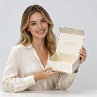 Caja de Regalo Magnética de Cartón Impresa Personalizada de Lujo, Caja de Regalo Magnética Rígida de Lujo con Tapa Magnética para Regalos de Cosméticos