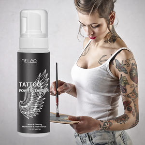 פרטי תווית קעקוע העור טבעי ניקוי עדין למנוע זיהום קעקוע קצף ניקוי טיפול הסרת קעקוע טיפול - Product Image 4