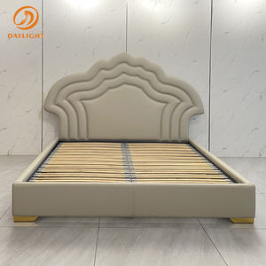 <span class=keywords><strong>Cama</strong></span> Doble <span class=keywords><strong>de</strong></span> Cuero Genuino <span class=keywords><strong>de</strong></span> Diseño Europeo <span class=keywords><strong>de</strong></span> Última Generación, Muebles <span class=keywords><strong>de</strong></span> Dormitorio <span class=keywords><strong>de</strong></span> Lujo con Respaldo <span class=keywords><strong>de</strong></span> <span class=keywords><strong>Cama</strong></span> Cómodo - Product Image 4