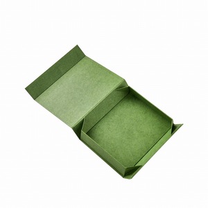 Caja de Embalaje Magnética Plegable Plana de Papel Kraft Negro Simple y Elegante, Impresa Personalizada, para Ropa, Venta al Por Mayor - Product Image 5