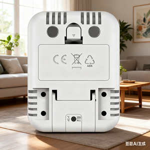 Nhiệt kế kỹ thuật số ẩm kế trong nhà với đèn nền-Màn hình độ ẩm nhiệt độ chính xác cao, chỉ báo mức độ thoải mái, - Product Image 5