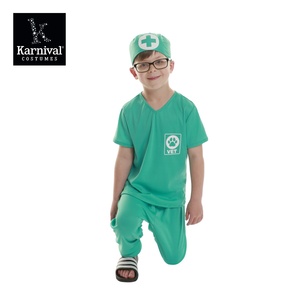 ODM niños Halloween Hospital uniforme Cosplay disfraz venta completa TV y película inspirado veterinario niño buscar Carnavales - Product Image 4