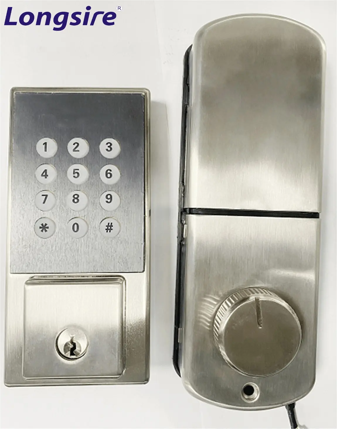 الإسكان الأجهزة الإلكترونية قفل بكلمة مرور ل الداخلية أعلى جودة سبائك الزنك الأسود غطاء قفل معدني