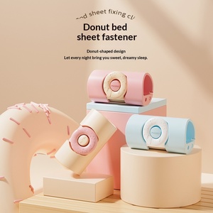 Neue Kunststoff-Herz-Donut-Bettlakenklammern für Winter/Sommer – Dicke Quilt-Clips, Bettbezug-Halter, Kreative Memo-Clips - Product Image 2