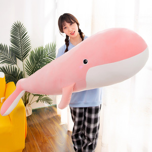 Siêu mềm Lớn cá voi & cá heo sang trọng gối đồ chơi cho trẻ em & bạn gái Comforter với PP bông điền lười biếng đệm búp bê - Product Image 3