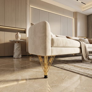 <span class=keywords><strong>Pieds</strong></span> <span class=keywords><strong>de</strong></span> meubles en métal doré réglables BEISITE, robustes, pour canapé, armoire, <span class=keywords><strong>table</strong></span>, design personnalisé, vente en gros - Product Image 6