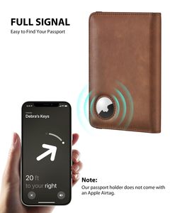 Bán buôn du lịch tài liệu Organizer RFID chặn Wallet PU <span class=keywords><strong>Leather</strong></span> Cover trống hộ chiếu chủ - Product Image 3